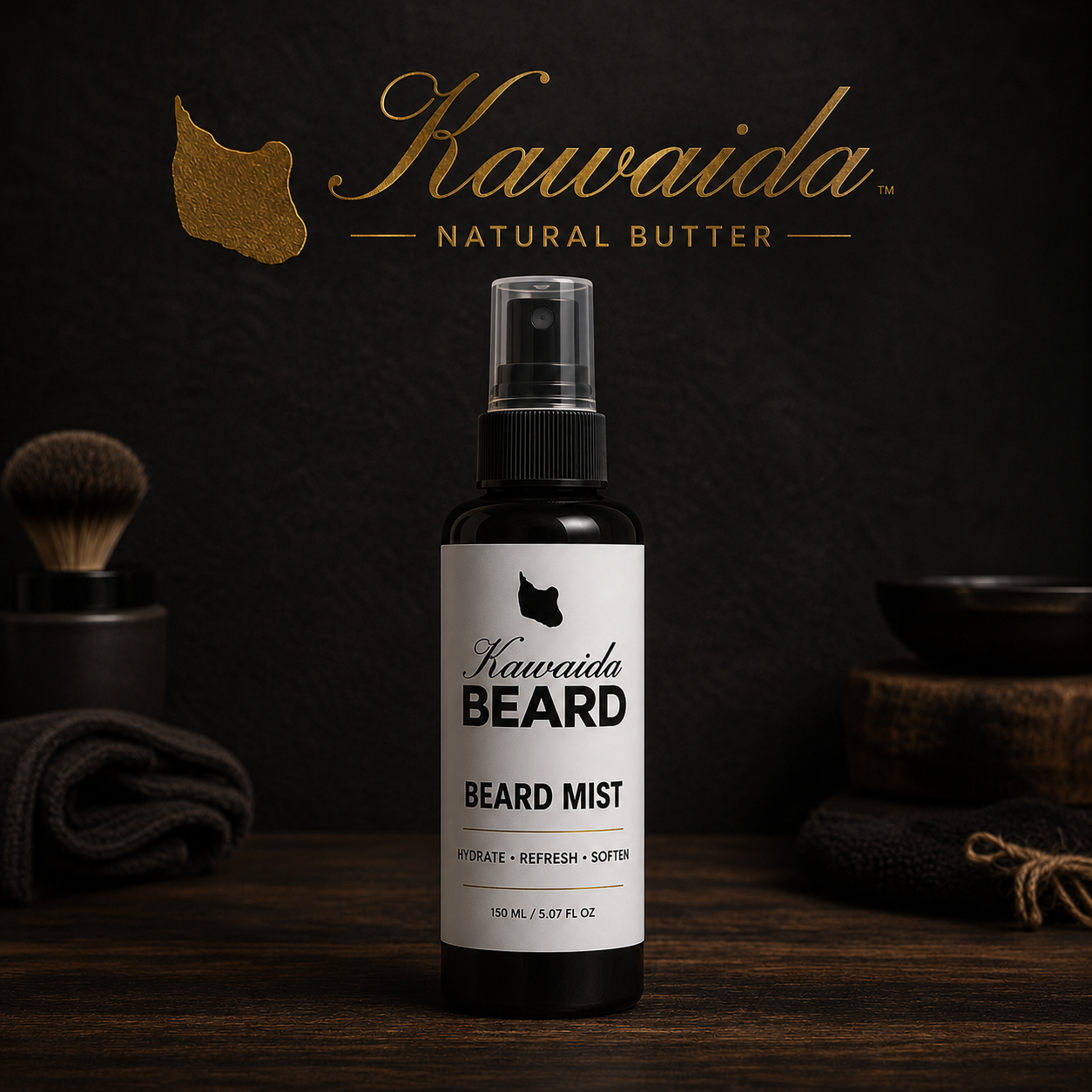 Kawaida King Beard Hydration Mist