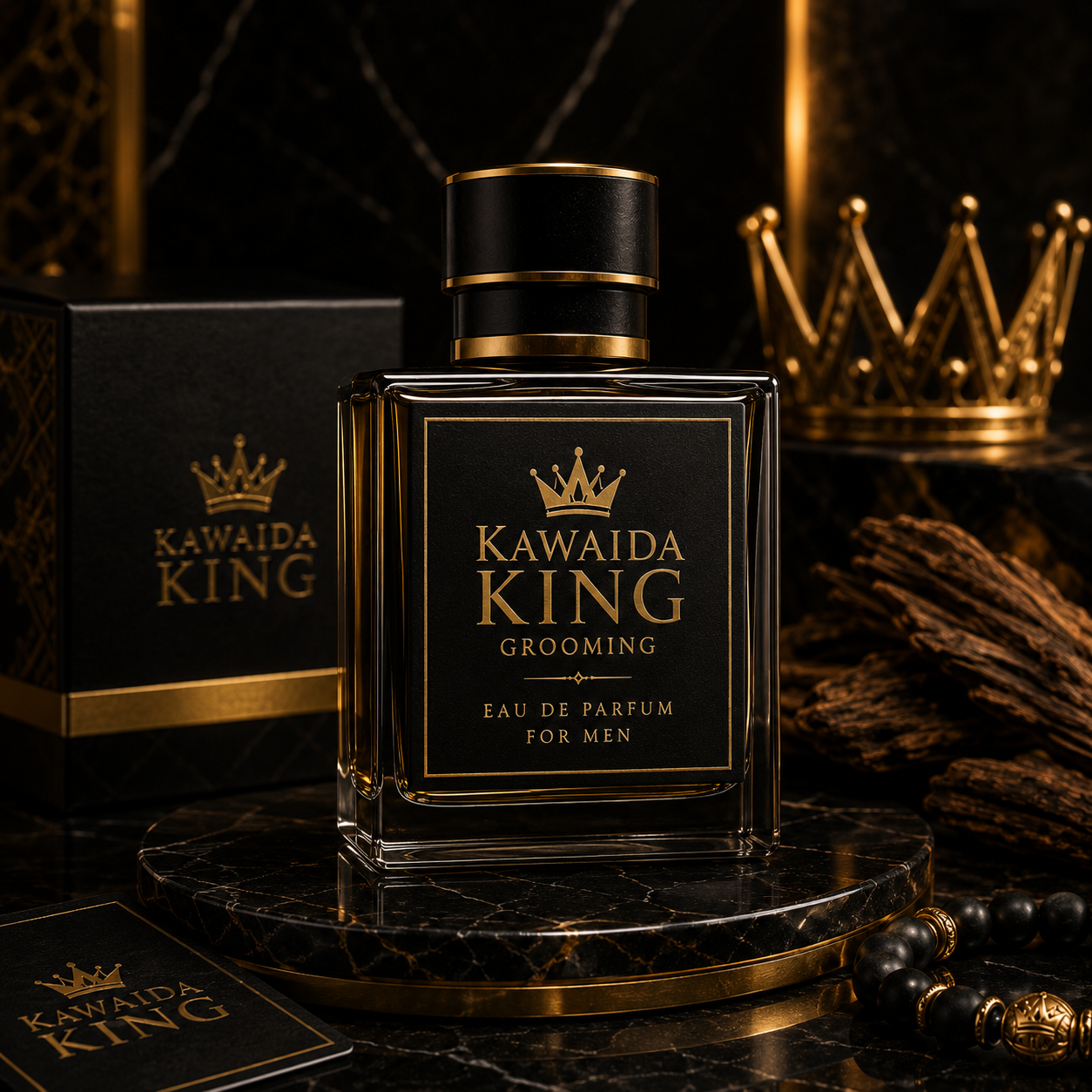 Kawaida King SheaMango Whipped Body Butter for Men – 6oz