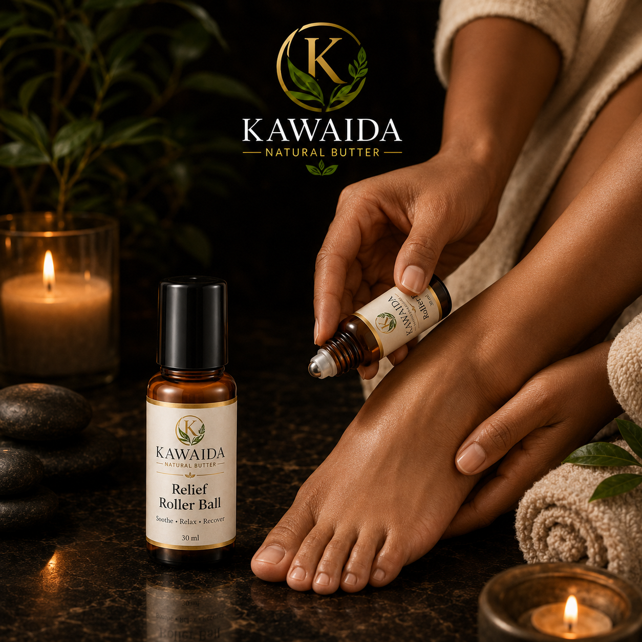 Kawaida Relief Magnesium Roller Ball