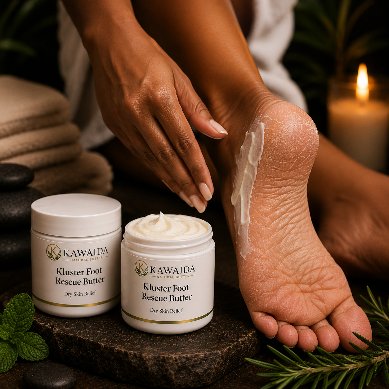 Kawaida Kluster Foot Rescue Butter